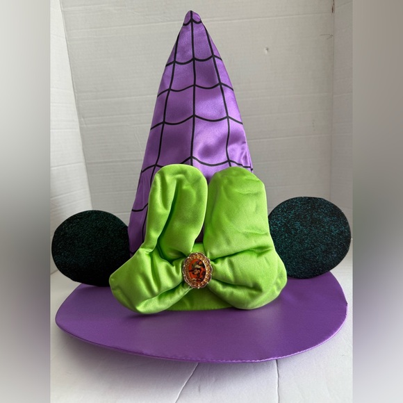 New Disney Parks Halloween Minnie Mouse Halloween Witch Hat. (YOUTH) main image 9